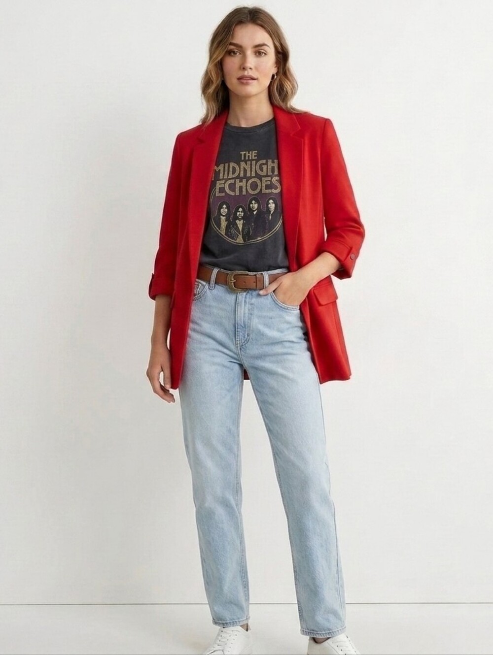Tahari Red Blazer